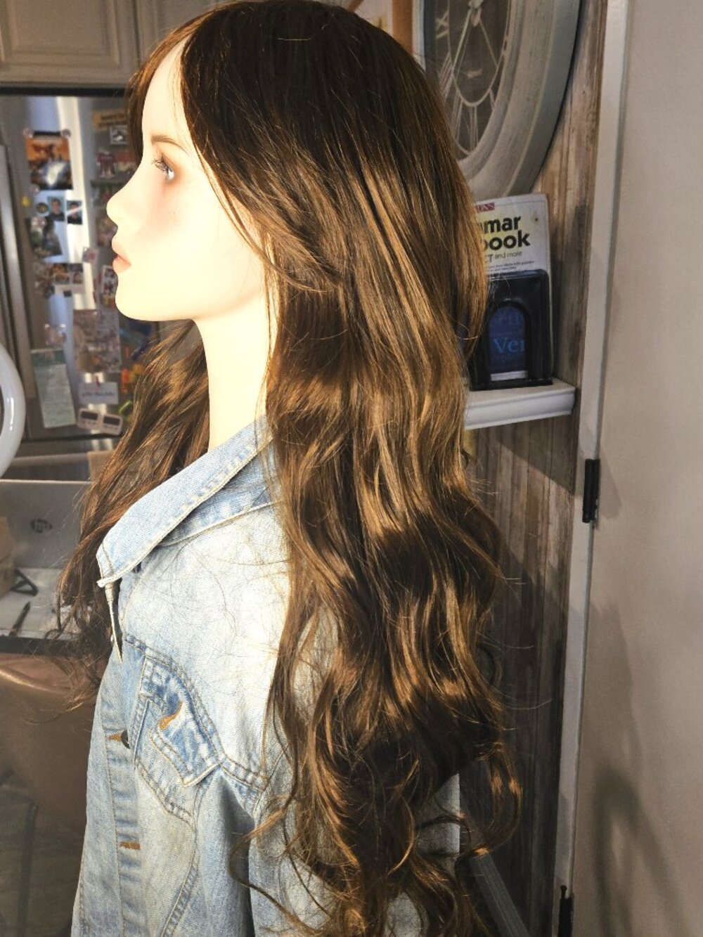 Bombshell Chestnut Brown 26" Long Wavy Wig-Effortless Glam